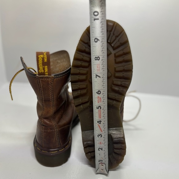 Dr. Martens 1460 8-Eye Aztec Crazy Horse Boot - Brown women’s size 5 - Picture 9 of 10